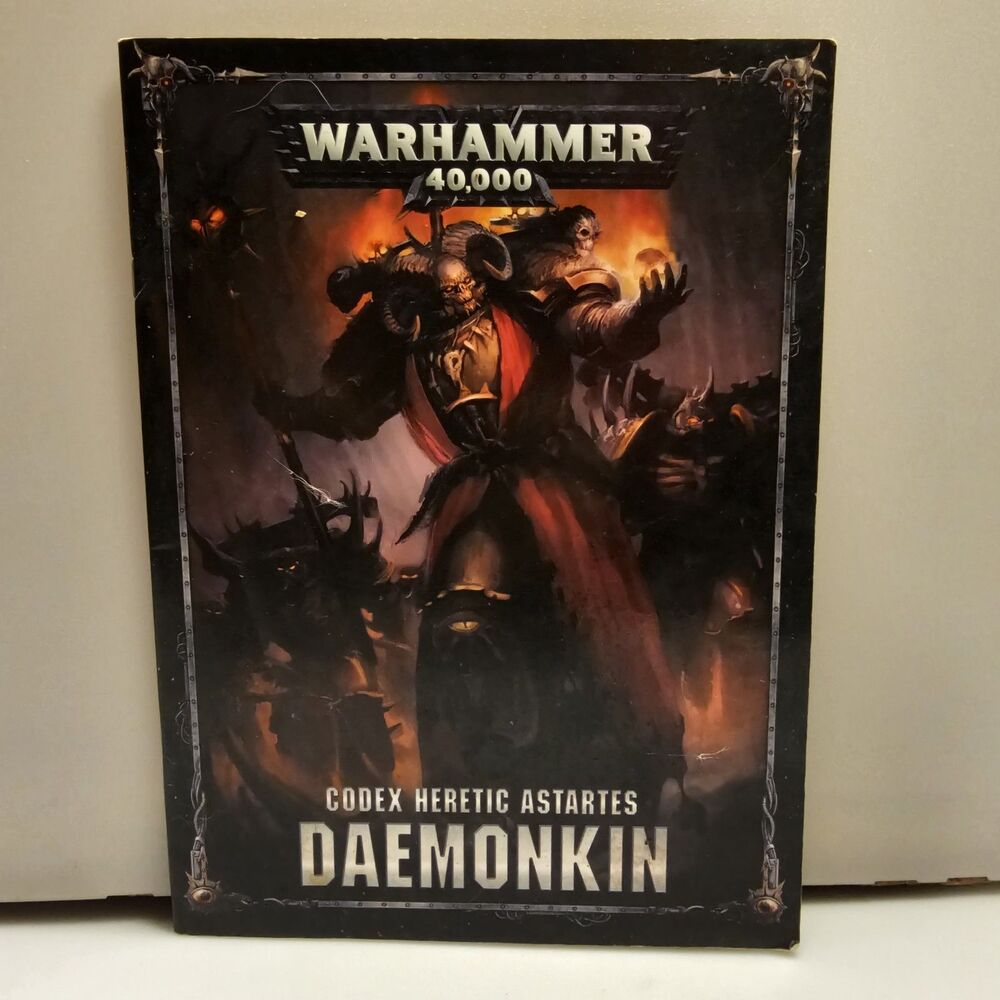 Warhammer 40k Codex Heretic Astartes Deamonkin, 8th Edition Paperback